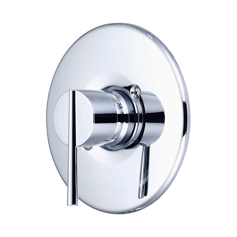 Ensemble de garniture de robinet à poignée simple i2v, Chrome poli
