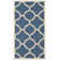 Kenny Hooked Navy/Beige Indoor/Outdoor Rug
