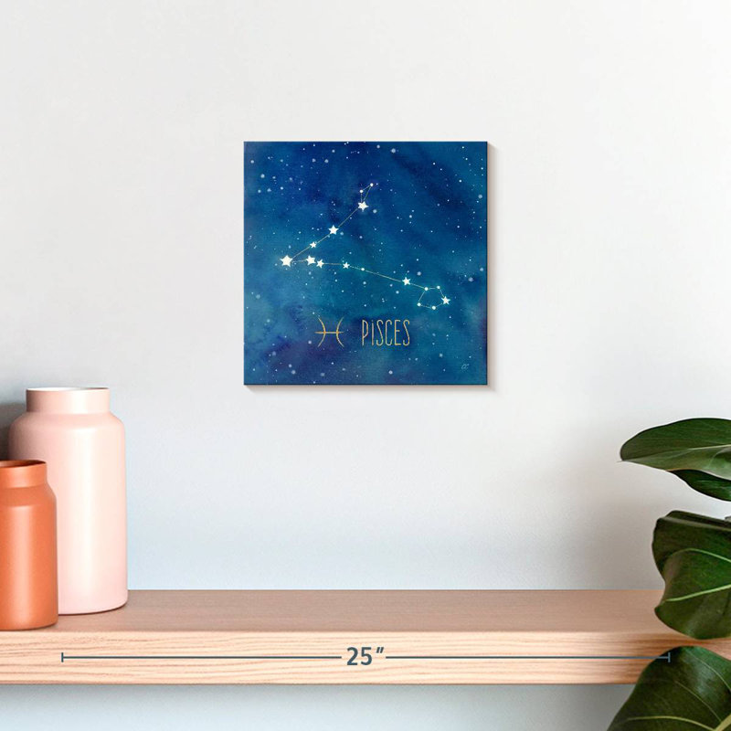 Javetta Star Sign Pisces, 10" H x 10" W