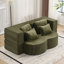 Grand canapé-lit pliable, canapé-lit futon en chenille, canapé-lit convertible en mousse haute densité, canapé-lit pliable pour salon, chambre d'amis, chambre à coucher-1880094617