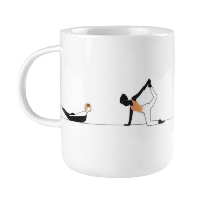 Tasse à café en porcelaine Hobby