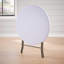 80cm Plastic Circular Portable Folding Table