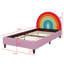 Lit plateforme tapissier Rainbow Design