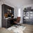 Executive Desk with Built-In Electrical Outlet
