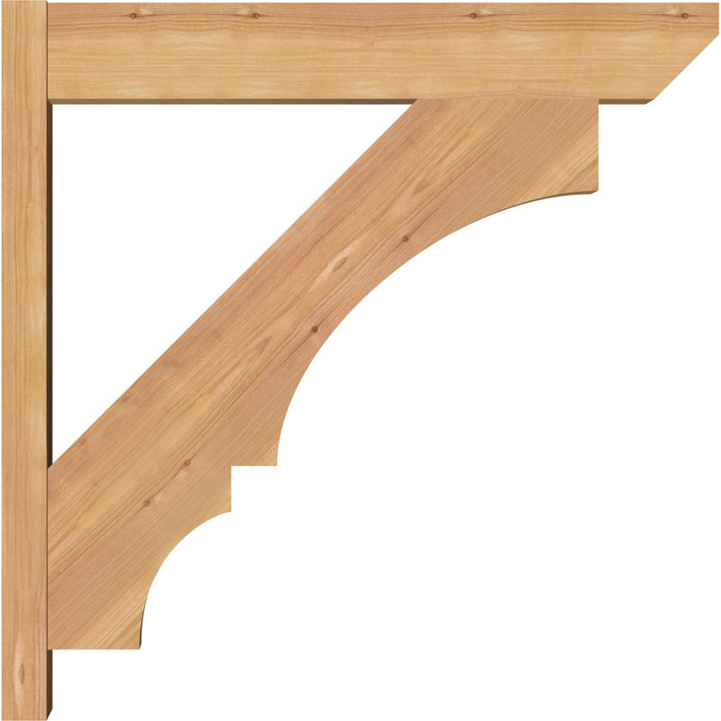 Persienne balboa à lattes en bois rustique, P 26 po x H 26 po, Sapin Douglas de 8 po (sciage brut)