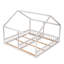 Twin Size House Platform Beds,Two Shared Beds