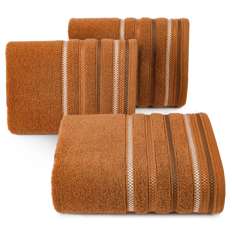 Honey-Marie Midweight Jacquard Hand Towel, Tile