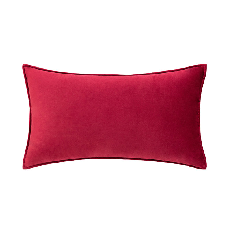  Housse de coussin en velours, Rouge