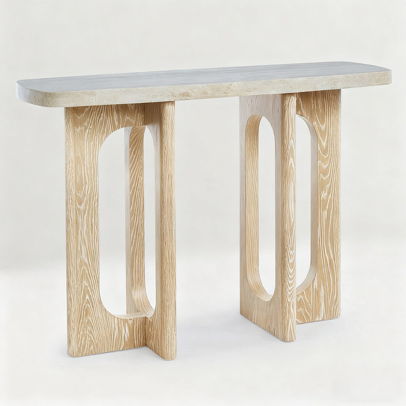 Console Modern Minimalist Art Design, H 33,46 po x l 39,37 po x P 15,75 po