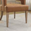 Chaise d'appoint moderne l 25,8 po avec pieds en bois-125879474-133442190