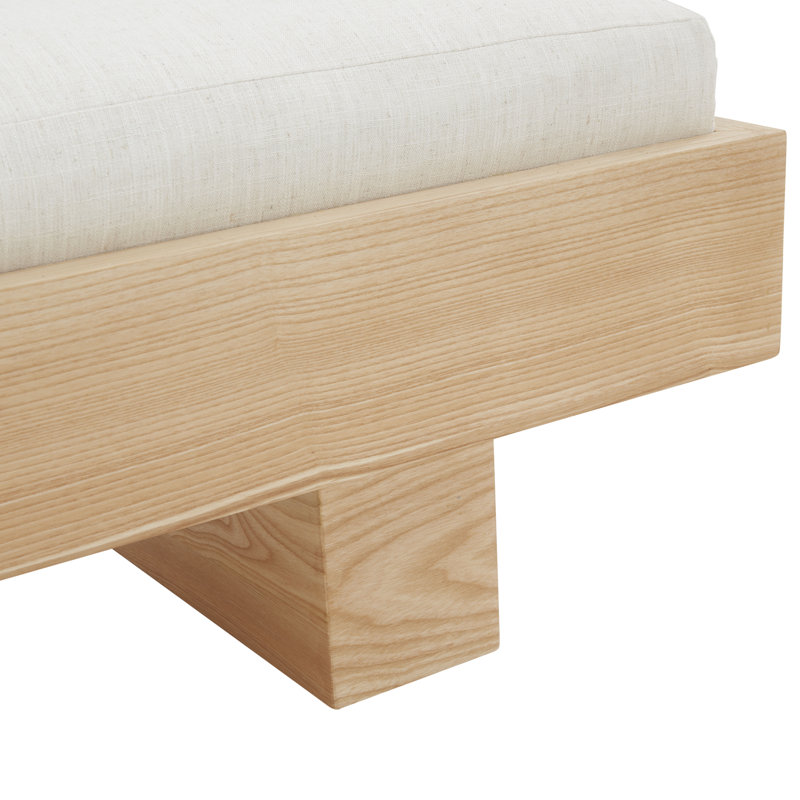 Henchell Linen Upholstered Bench