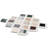 Lula Multicolor 11.92 in. x 11.92 in. Polished Marble Floor and Wall Mosaic Tile (0.98Sq. Ft. /Each)