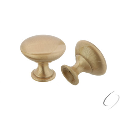 17/16" Diameter Mushroom Knob
