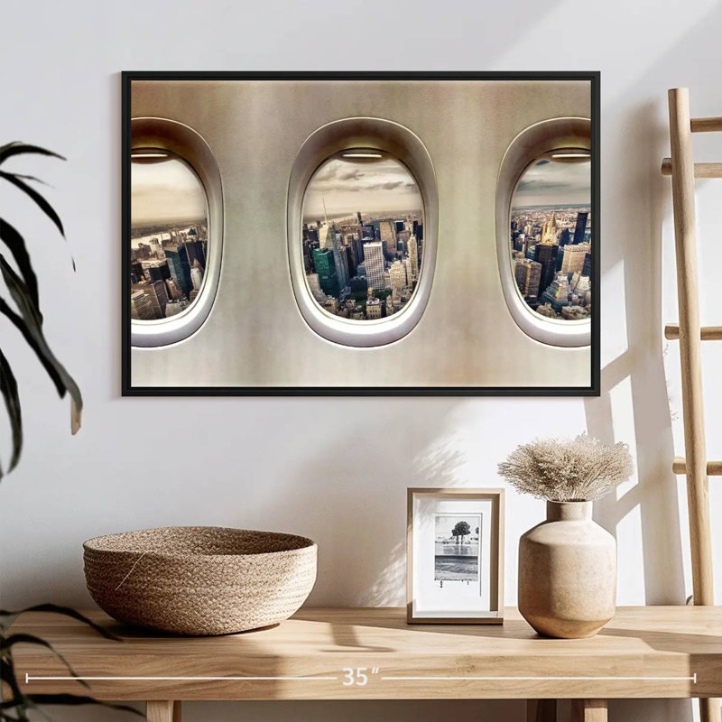 Mehar Airplane Windows, 17" H x 25" W