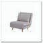 Fauteuil d'appoint rembourré convertible-375587459