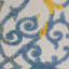 Tapis intérieur / extérieur bleu / ivoire Mappsville-2109274021