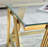 Allyse Glass Top Coffee Table-98449985-98449983