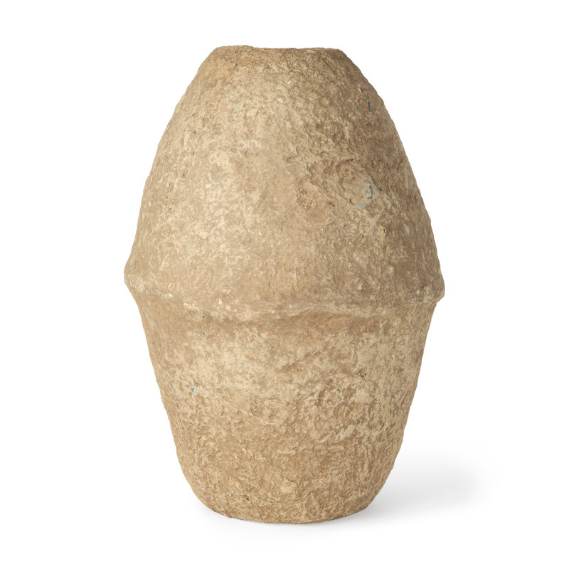 Vase de table en papier mâché Lovatt, H 18 po x l 12 po x P 12 po