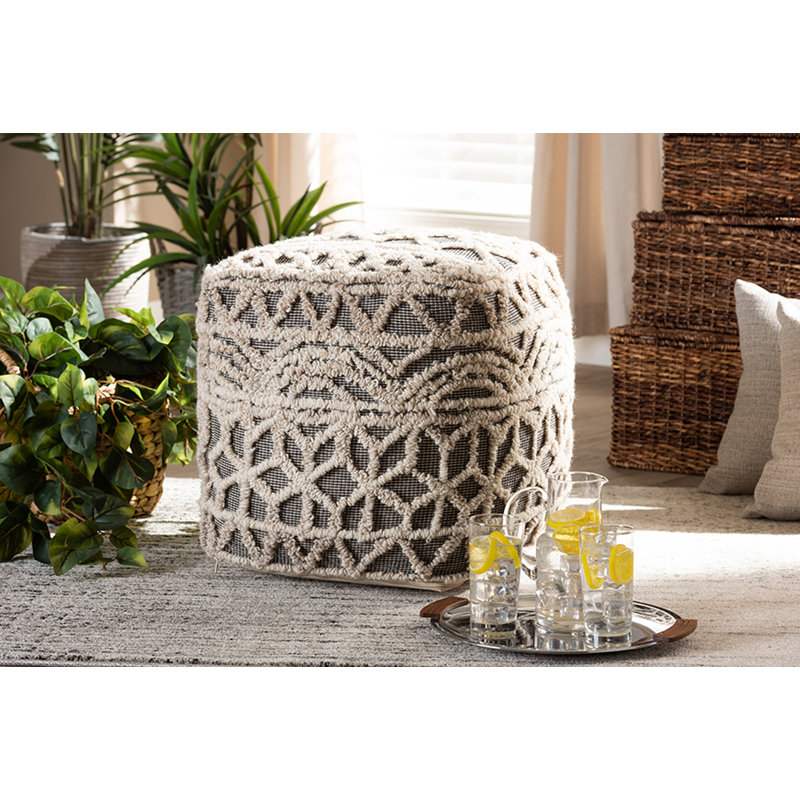 Amery Upholstered Pouf