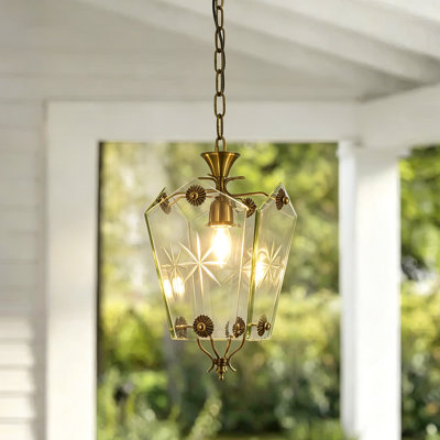 Vintage Decorative 1-Light Outdoor Pendant