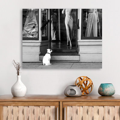 3AP5597 Waiting for Her 1 Piece Wrapped Canvas Wall Art