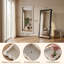 Miroir irrégulier pleine longueur ondulé avec cadre enveloppé de flanelle-1806892829-1810357430