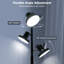 173cm Black LED Tree Floor Lamp