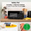 Abode AMM2005B, 20L Manual Microwave in Black