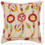 Housse et insert de coussin carré 100% laine