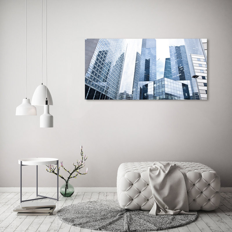 Skyscrapers - Wrapped Canvas Print