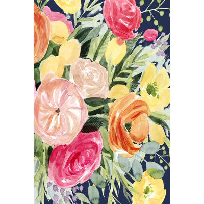 Blossomy Gathering IV by Grace Popp - Painting