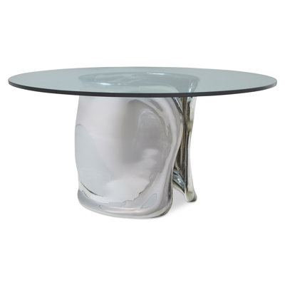 Round Glass Dining Table