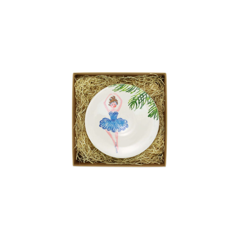 Nutcrackers 6.5'' Handmade Appetizer Plate