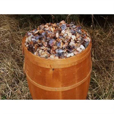 500 Carat Apache Nation-Mined Slaughter Mountain Fire Agate Rough - Unsearched Natural Artificial Gemstone Material with Free Faceted Artificial Gemstone for Collectors, Polishing & Cabbing