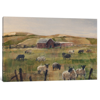 " Grazing Sheep II " by Ethan Harper
