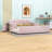 Stelijana Upholstered Grounded Bed with Bedside Desk and Little Round Stool-875290042-875290041