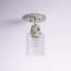 Plafonnier semi-encastré cylindrique simple 5,25 po à 1 lumière Tyringham-177580474