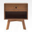 Table de chevet 1 tiroir Mid-Century-1461577578