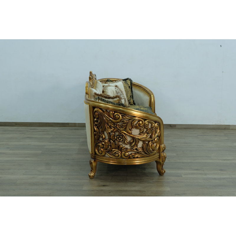 Sofa, Black/Gold