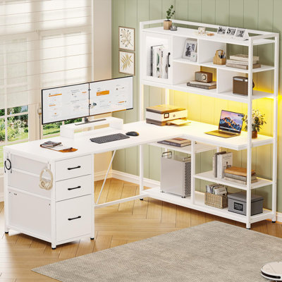 L-Shaped Computer Desk