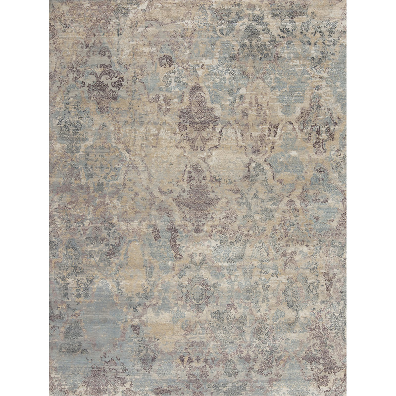 Fanciful Hand Knotted Area Rug