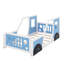 Classic Car-Shaped Platform Bed With Wheels