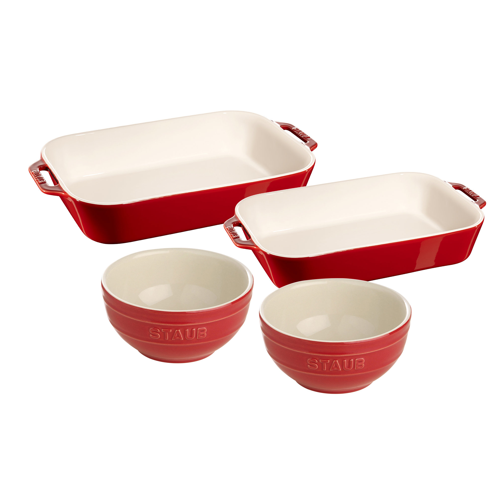Staub Ceramic 4-Piece Baking Dish Set Reviews Joss Main