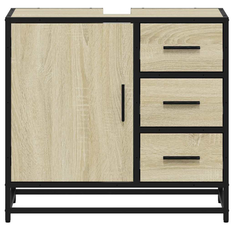 Bathroom Cabinet, Black