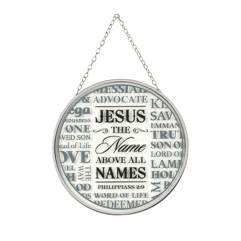 Glass Plaque Decorative Object