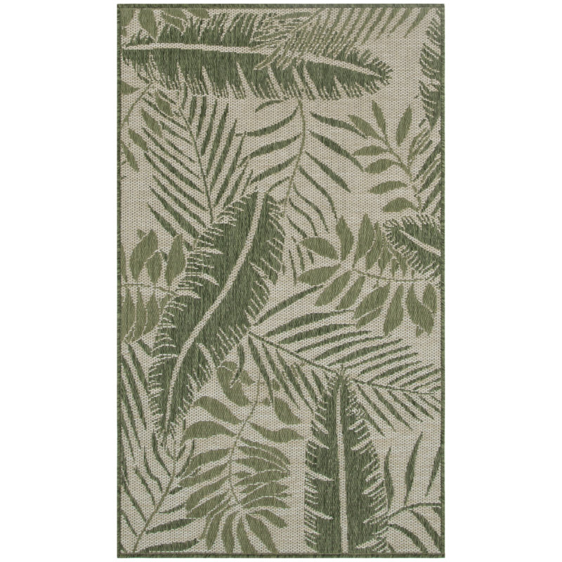 Analleli Indoor/Outdoor Area Rug, Rectangle 2' x 4'