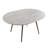 Modern Kitchen Dining Table, Extendable Dining Table, Round to Oval Table-121837793