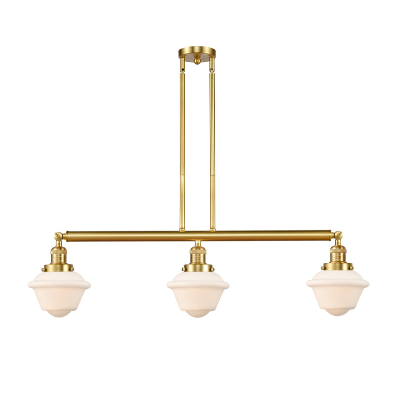 Calliope 3 - Light Kitchen Island Pendant, Seedy, No Bulb Included, Polished Nickel
