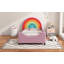 Lit de jour simple rembourré Rainbow