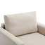 Canapé modulaire à siège simple avec repose-pieds-1213380492